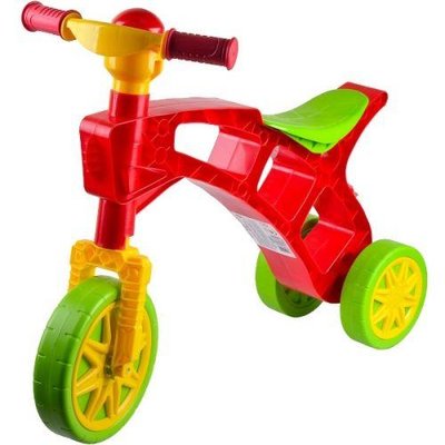Дитяча машинка-каталка ТехноК Ролоцикл червоний 3831 фото 1