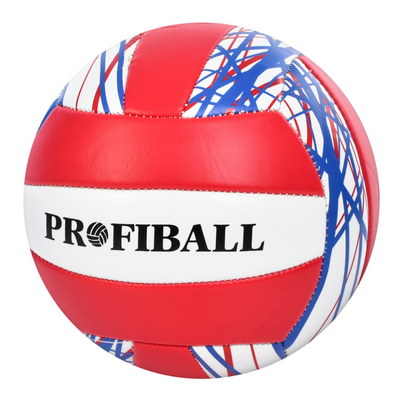 Волейбольний м'яч Profi EV-3372 діаметр 21 см PVC Червоний фото 1