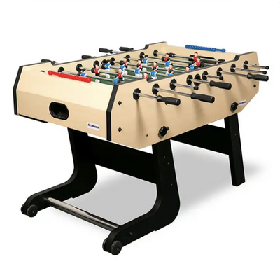 Ігровий стіл "Настільний футбол VALENCIA" на штангах з рахунками дерев'яний з ніжками 145х80 см фото 1