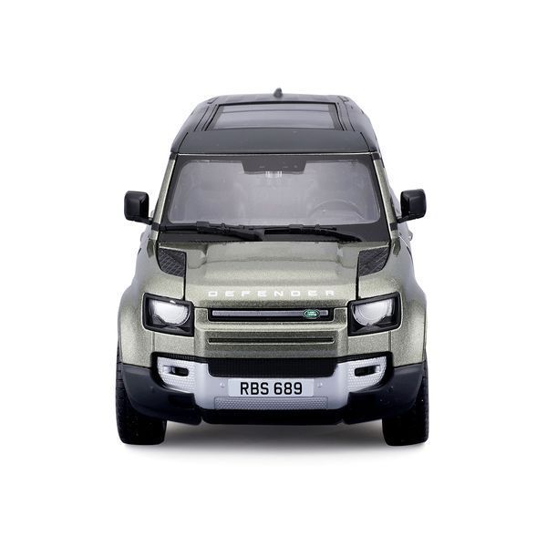 Колекційна модель автомобіля Bburago Land Rover Defender 110 2022, масштаб 1:24, зелений металік 18-21101 фото 2