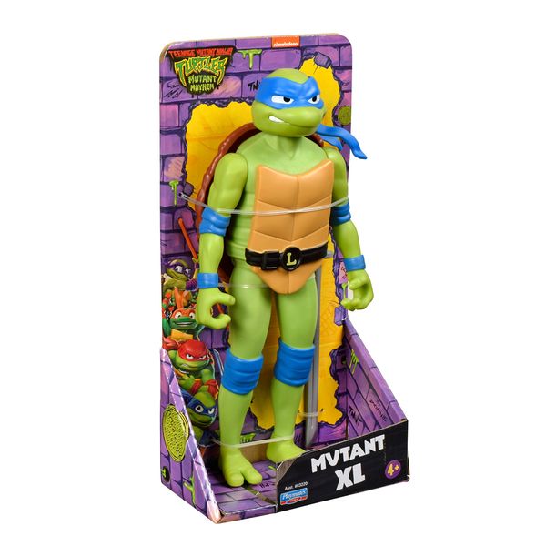 Игровая фигурка с артикуляцией TMNT Черепашки-Ниндзя Movie III XL Леонардо 26 см 83221 фото 3