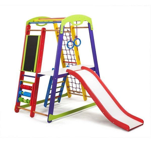 Компактний спортивний куточок для дому Кроха 1 Plus 3 SportBaby (9 елементів) фото 5