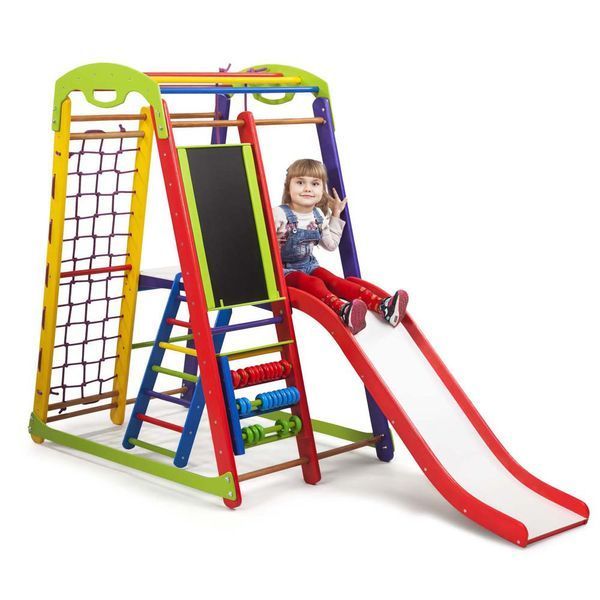 Компактний спортивний куточок для дому Кроха 1 Plus 3 SportBaby (9 елементів) фото 3