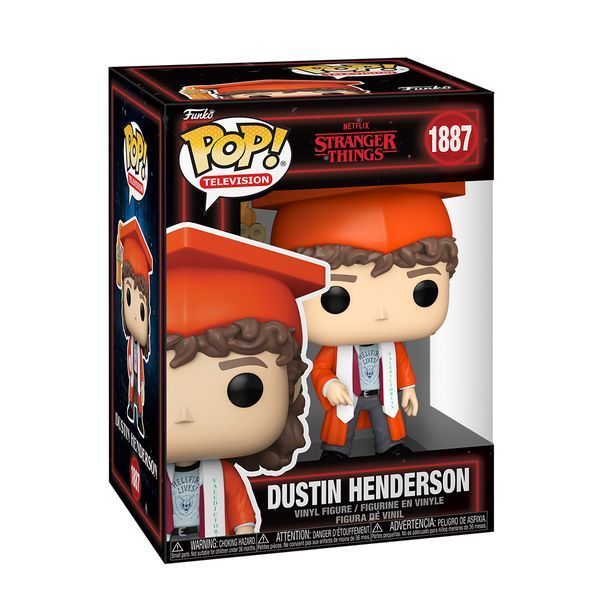 Ігрова фігурка FUNKO POP! Дивні дива S5 Дастін на випускному 9,6 см 94353 фото 2