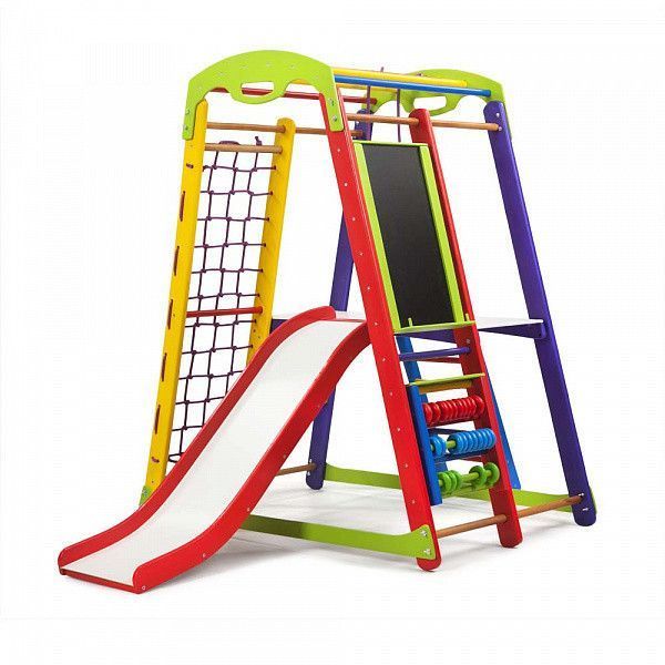 Компактний спортивний куточок для дому Кроха 1 Plus 3 SportBaby (9 елементів) фото 2
