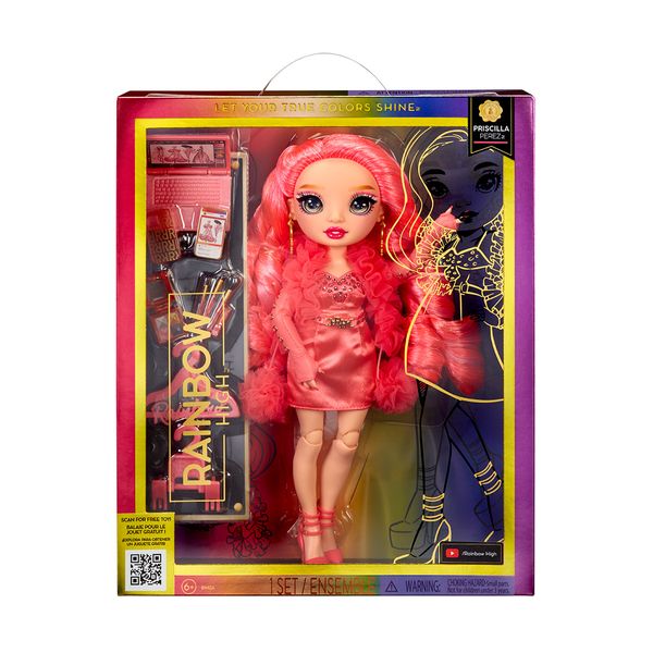 Кукла RAINBOW HIGH S23 Присцилла Перез с аксессуарами 28 см фото 7