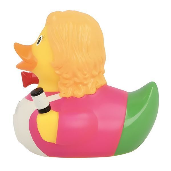 Стильная тематическая резиновая уточка FunnyDucks "Парикмахер" L2047 фото 3