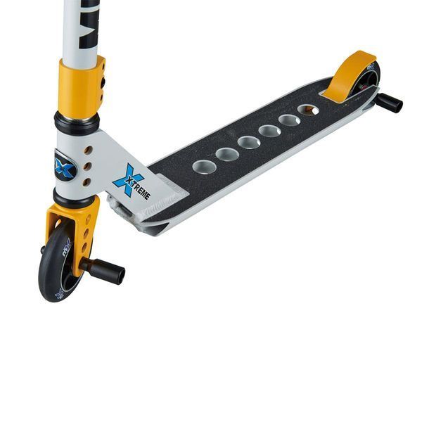 Трюковий самокат MICRO серії Trixx 2.0 Сіро-жовтий до 100 кг фото 3