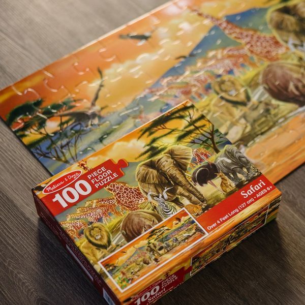 Підлоговий пазл Melissa & Doug &laquo;Сафарі&raquo; 100 елементів MD12873 фото 6