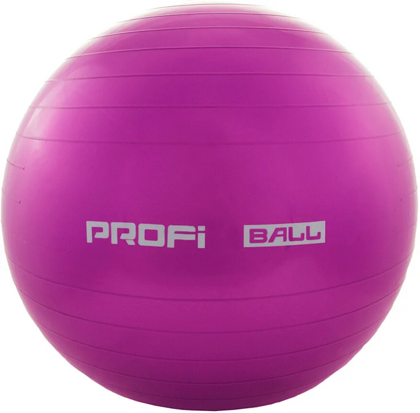 Мяч для фитнеса (фитбол) ProfitBall 75 см Фиолетовый MS 0383 фото 1