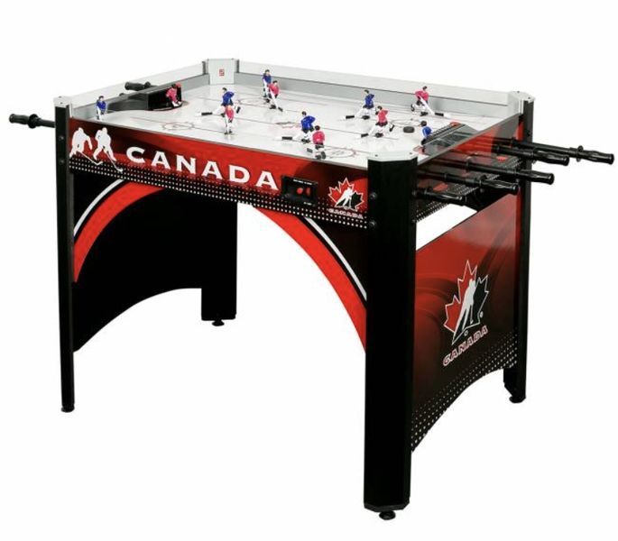 Игровой стол "Настольный хоккей СANADA" на рычагах со счетами деревянный 103х74 см фото 3