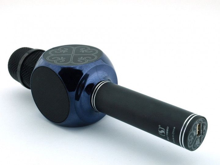Беспроводной bluetooth караоке микрофон с колонкой (Black) SU-YOSD YS-63 фото 6