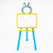 Дитячий мольберт для малювання Doloni 110-130 із аксесуарами жовто-блакитний 013777/1 фото 1