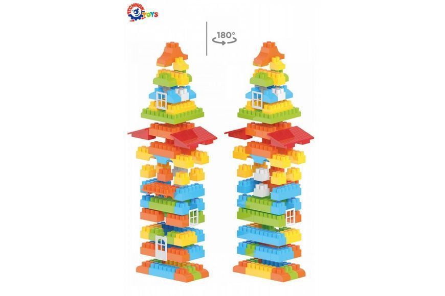 Дитячий конструктор ТехноК Building blocks 130 деталей 7518 фото 2