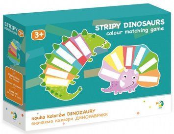 Игра-ассоциация DoDo "Изучаем цвета Динозаврики" 24 элемента (укр) 300138 фото 1