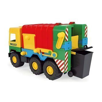 Іграшковий сміттєвоз Wader Middle truck 40 см жовтий 39224 фото 1