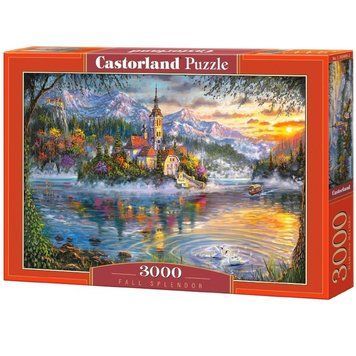 Пазли Castorland "Будинок на острові" 3000 елементів 92 х 68 см C-300495 фото 1