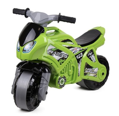 Мотоцикл-каталка ТехноК Зелений 5859 фото 1