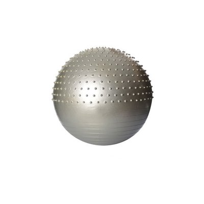 Мяч для фитнеса (фитбол) 65см Серый MS 1652 фото 1