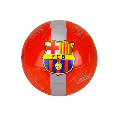 Футбольный мяч №5 Bambi Sign PU диаметр 21 см Красный FB20127 фото 1