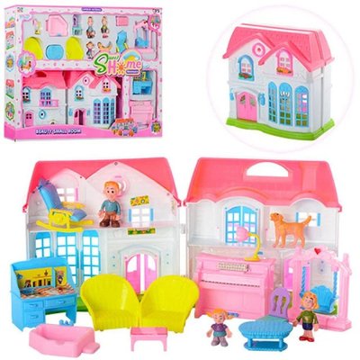 Ляльковий будиночок з фігурками та меблями Sweet Home фото 1