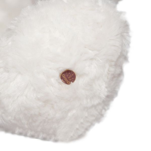 М'яка іграшка Grand Ведмідь з бантом білий 40 см фото 4