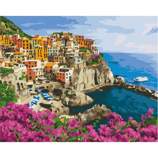 Картина за номерами Art Craft "Чінкве-Терре. Італія" 40х50см 11231-AC фото 1