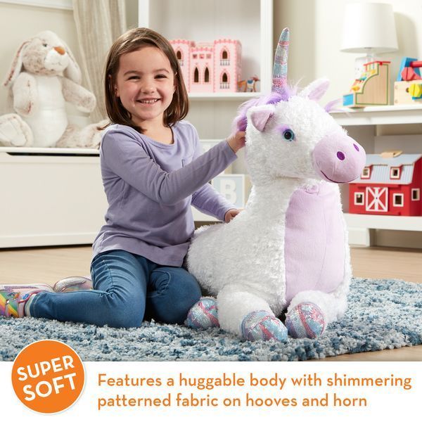 Гігантський райдужний Єдиноріг Місті Melissa&Doug 106 см MD40405 фото 2