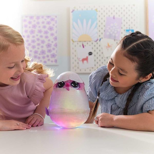 Інтерактивна іграшка в яйці Hatchimals Alive Пташеня Паффі світлові та звукові ефекти, інтерактивне народження фото 4