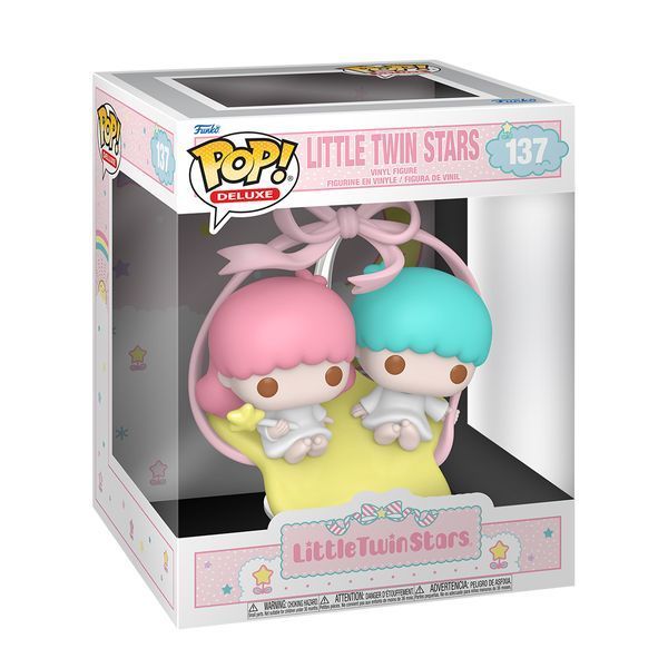 Игровая фигурка FUNKO POP! Hello Kitty Маленькие Звезды-близнецы: Кики и Лала 9,3 см 90588 фото 2