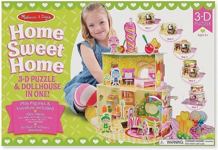 3D пазл Будиночок солодощів Melissa & Doug MD9460 фото 5