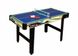 Ігровий стіл 4в1 PALERMO: Настільний футбол, Аерохокей, Більярд, Теніс 121х61 см фото 5
