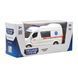 Машинка скорой помощи TechnoDrive Mercedes-Benz Sprinter, 1:32, белый фото 2
