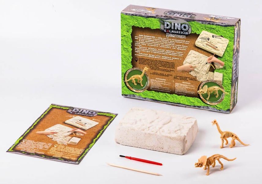 Набор для проведения раскопок Danko Toys Dino Excavation (рус) DEX-01-04 фото 2
