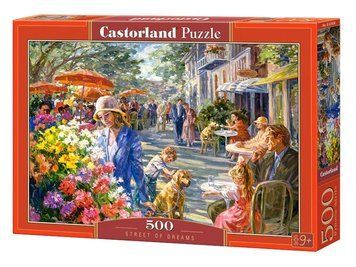 Пазли Castorland "Вулиця мрії" 500 елементів 47 х 33 см B-53438 фото 1