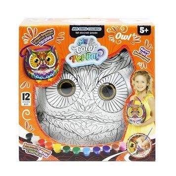 Сумочка-раскраска в виде животного Danko Toys My Color Pet-Bag 01-01U фото 1