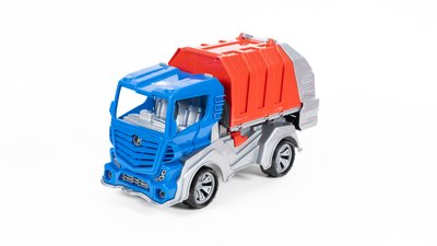 Іграшковий сміттєвоз Оріон з контейнером 48 см синій 032 фото 1