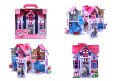 Розкладний іграшковий будиночок з фігурками та меблями Чарівний будиночок PL519-0801 фото 1