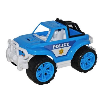 Іграшковий позашляховик ТехноК "Поліція" 35 см блакитний 3558 фото 1