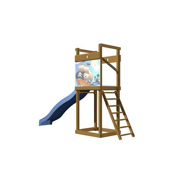 Детский уличный игровой комплекс SportBaby-2 90х360х240см фото 3