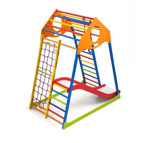 Розвиваючий ігровий спортивний куточок SportBaby KindWood Color Plus 1 фото 6