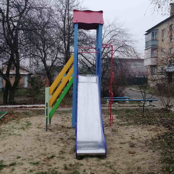 Игровой комплекс с горкой для детской площадки Kidigo Петушок 60 стандарт фото 4