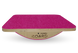 Деревянная балансировочная доска по Бильгоу SwaeyBoard фетр розовая до 150 кг фото 1