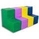 Комплект дитячих меблів з м'яких блоків Tia Геометрія 4 елементи фото 2