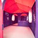Пластиковий дитячий ігровий будиночок Doloni з вікнами та дверима 256х130х120 см фіолетовий з рожевим 02550/20 фото 4