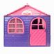 Пластиковий дитячий ігровий будиночок Doloni з вікнами та дверима 256х130х120 см фіолетовий з рожевим 02550/20 фото 2