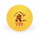 М'ячики для настільного тенісу Giant Dragon Training Platinum 40+ 6шт 3зв жовті фото 1