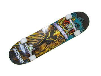 Дитячий скейтборд для початківців Scale Sports New Eagle 78&times;20 см клен ABEC-7 до 80 кг фото 1