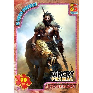 Пазлы G-Toys "Far Cry: свобода" 70 элементов + постер 21 х 30 см FCP04 фото 1