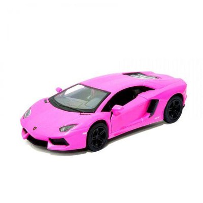 Машинка KINSMART Lamborghini розовая KT5370W фото 1